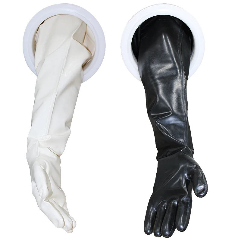 EPDM Rubber Glove Box Gloves 8 INCH for Anti-Oxygen UV Ozone Aging Durable and Reliable Hand Protection Isolator