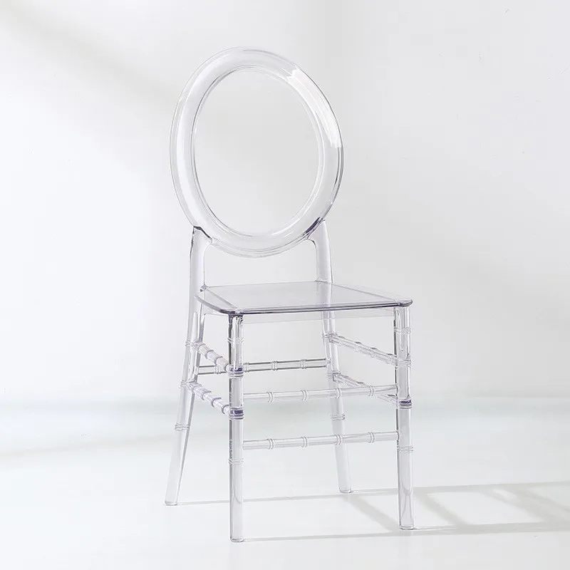 100 Pcs  adult chairs Crystal Chiavari Detachable Acrylic Resin Funiture Wedding Chair For Wedding Moment Or Hotel Party