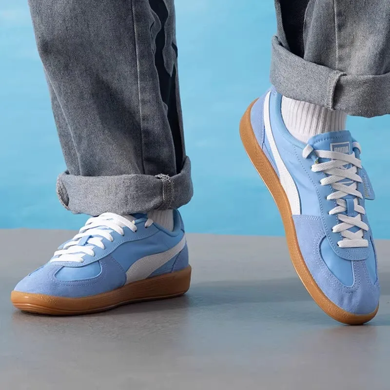 

Puma Blue Palermo Sneakers German Training Shoes Skate Shoes Men's Shoes Women's Shoes 40395302