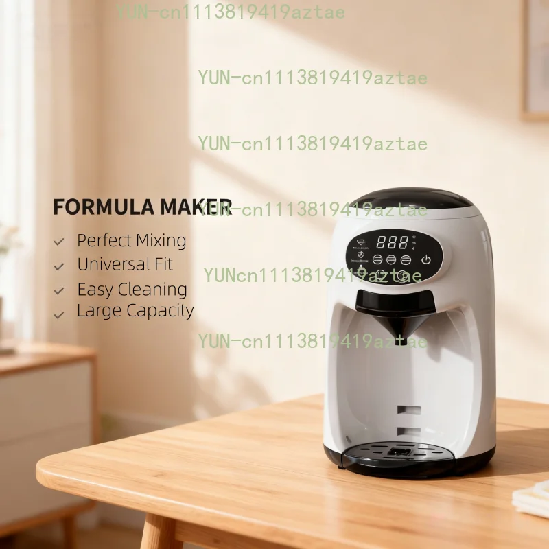 Automatic Electric Baby Formula Milk Maker 0-12 Months with Bpa Free Plastic 2000W Power