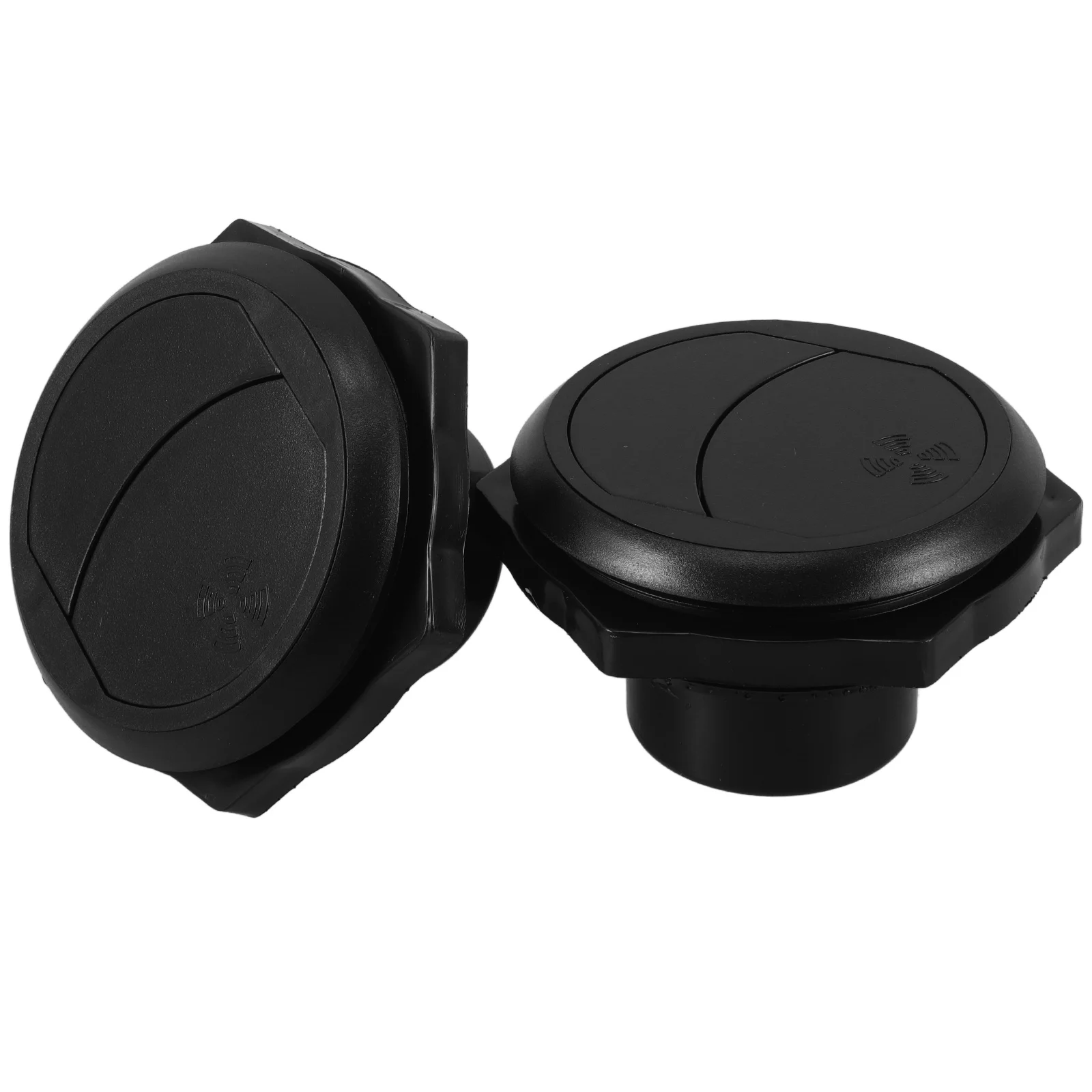 

2pcs Air Conditioning Outlet Vent Rv Abs Air Vent For Buses Louvered Dashboard Roof Compatible With Electric Car Yacht
