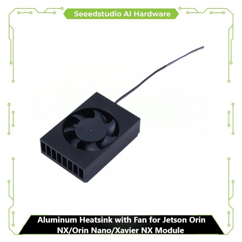 Aluminum Heatsink with Fan for Jetson Orin NX/Orin Nano/Xavier NX Module