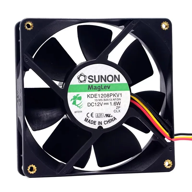 SUNON KDE1208PKV1 용 오리지널 냉각 선풍기, 8020 2 선 3 선, 12V, 1.6W, 8cm