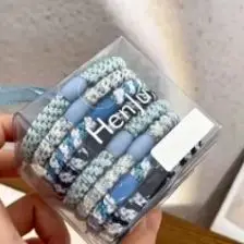 2026 New 8‑Pack Hair Ties, Premium Elastic Ponytail Holders, No‑Snag Durable Rubber Bands for Bun & Ponytail