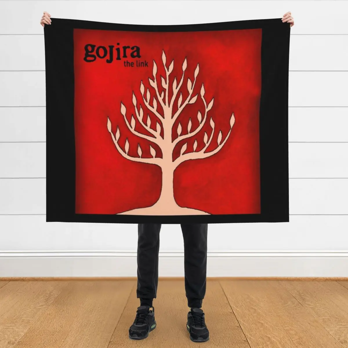 

Gojira the link Throw Blanket funny gift Sleeping Bag Winter beds Blankets