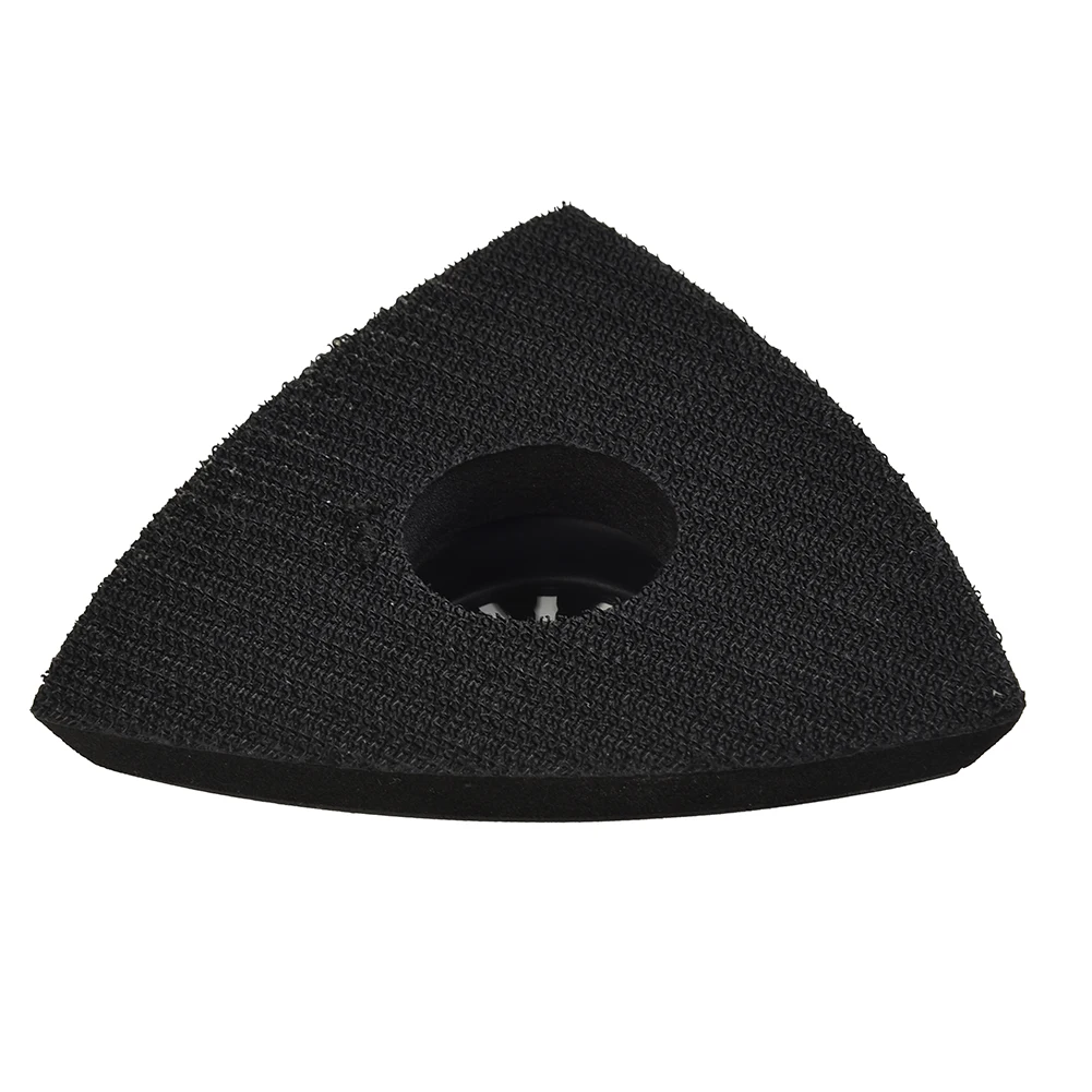 Oscillating Tool Accessory 82mm Triangular Sanding Pad with Quick Release for Fast Paper Change Multi Tool 1PC