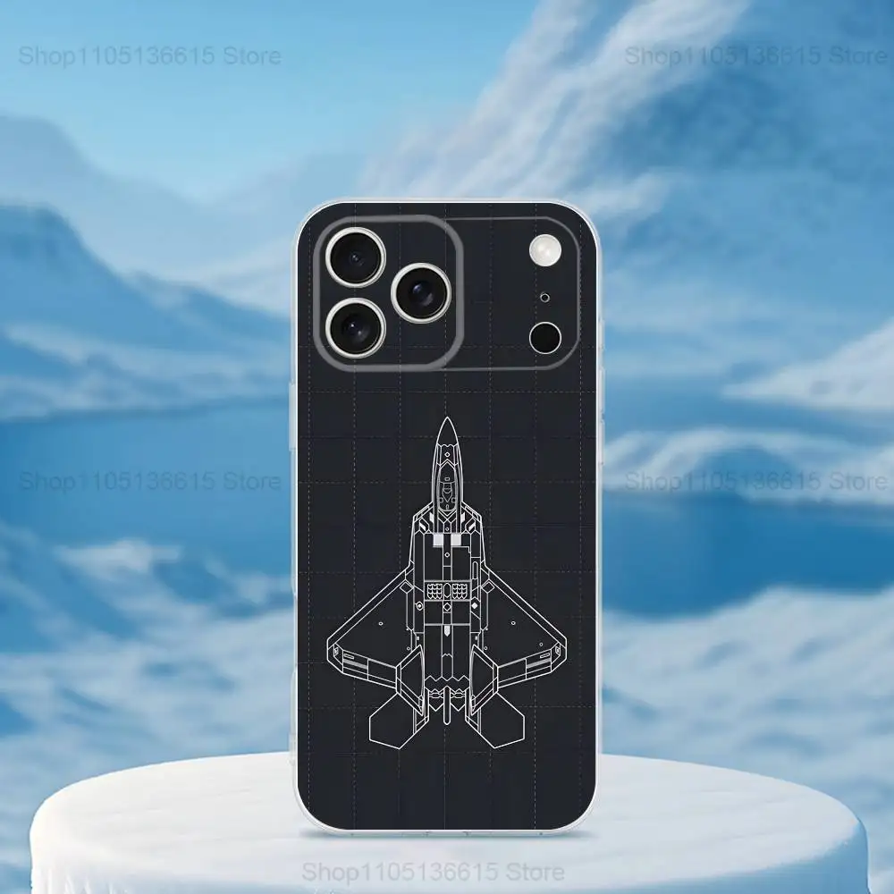 Чехол для телефона Blueprints Planes Aircraft для iPhone 16,15,14,13,12,11,17 Pro, Max, Plus, X, XS, XR, SE, мини-прозрачный мягкий чехол