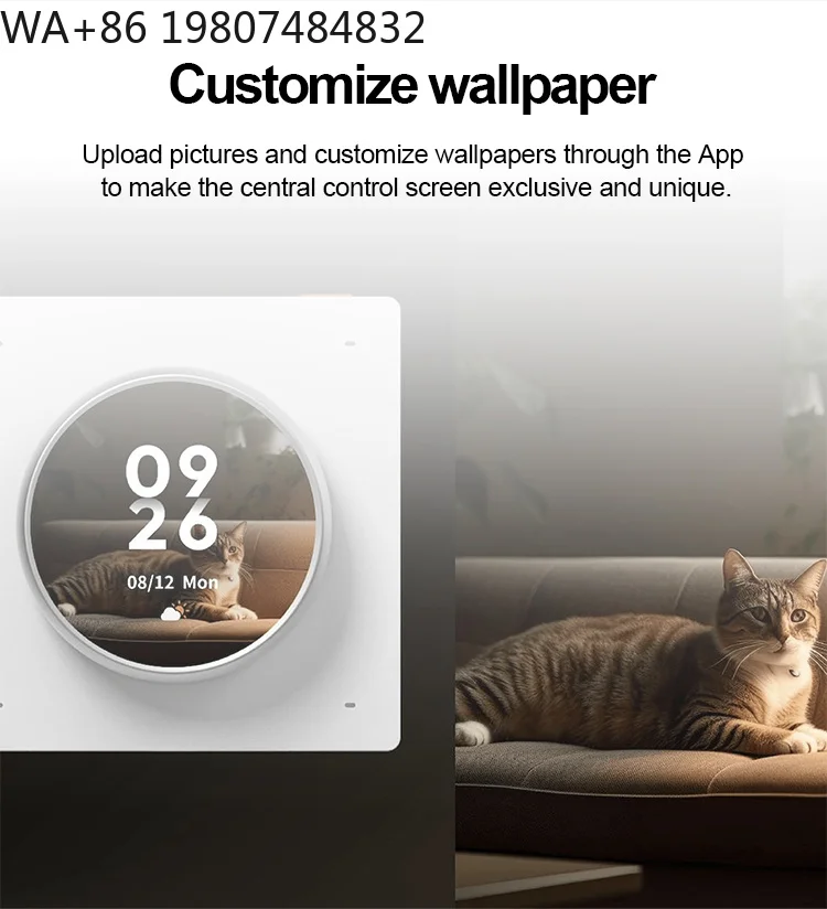 Villa Wall Mount Smart Knob Light Control Panel Multi-scene Customization  Intelligent Automation Screen
