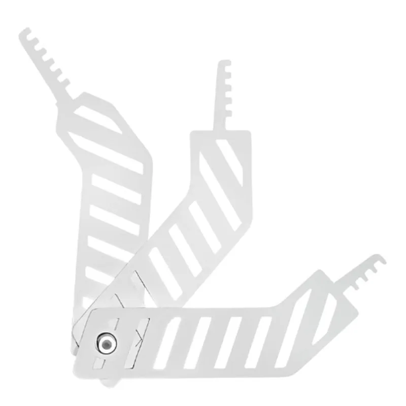 قفل اختيار أمشاط قفل يختار مجموعات قفل أداة المهنية المحمولة الفولاذ المقاوم للصدأ قفل عدة قفل قطف الأقفال #1