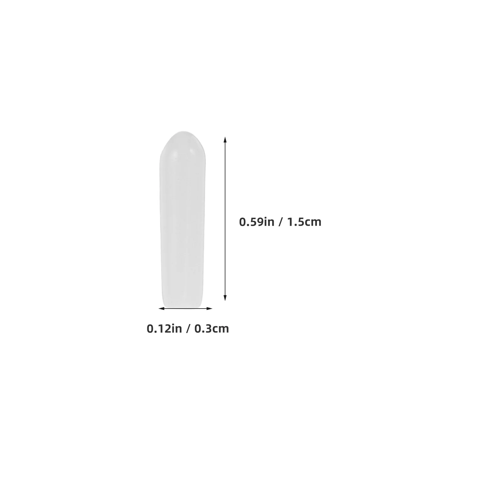 500pcs Wire Hanger Thread Guard 3Mm Rubber End Cap For Metal Wire Hangers Hook Protector Cap Clothing Rack End Cover Screw