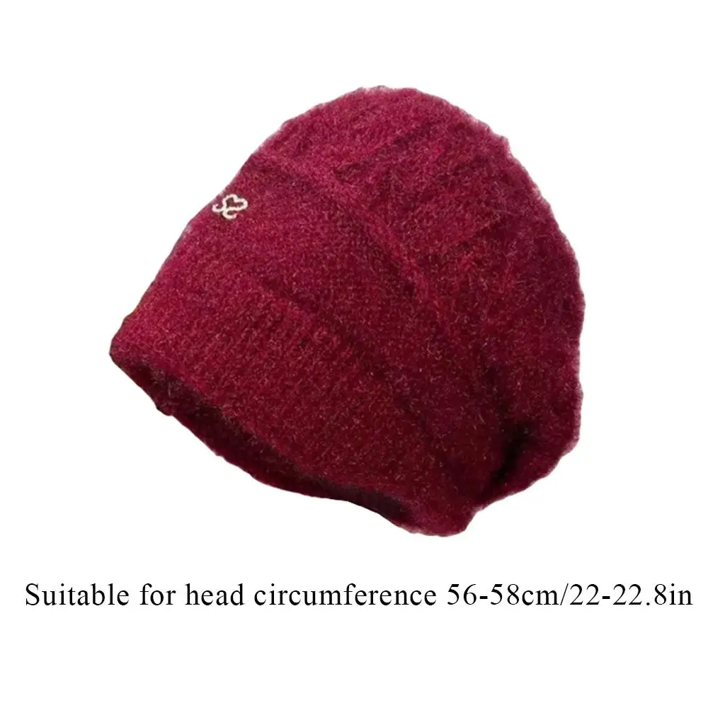 Quente proteção de orelha chapéu de inverno feminino alta elasticidade gorro chapéus inverno streetwear chapéu de malha feminino casual mais quente boné