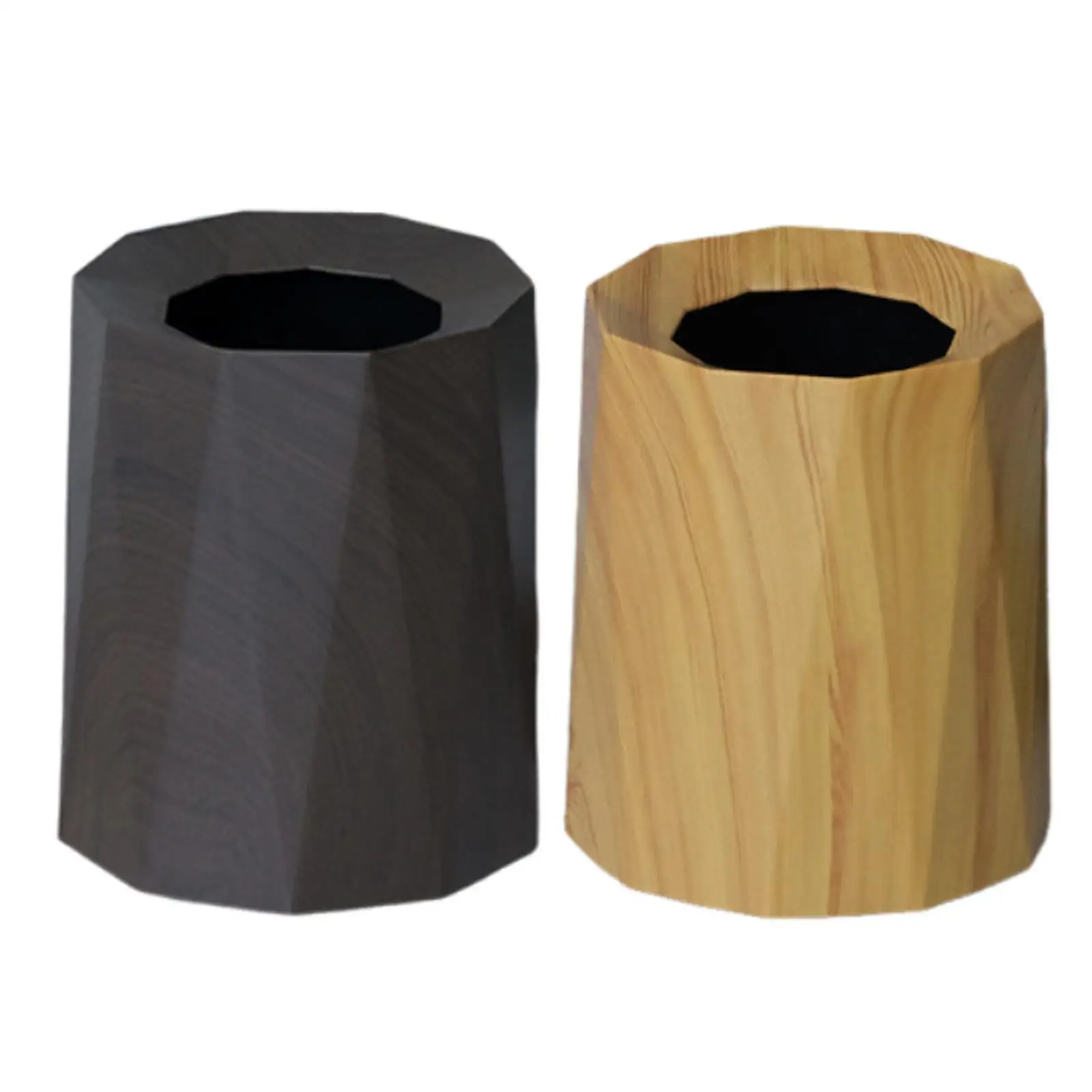 

Round trash can, modern decorative trash can, waste bin for office,