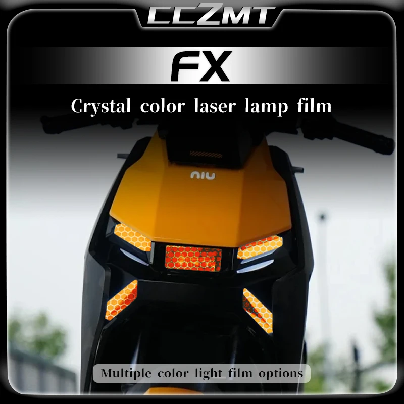 

For NIU FX fx 2024 Honeycomb laser film headlight film transparent protective film tail light film modified accessories