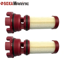 2 pcs Fuel Filter for Mercury Verado Mariner 75-225 HP Outboard 35-8M0020349 35-8M0122423 35-8M0060041 35-884380T