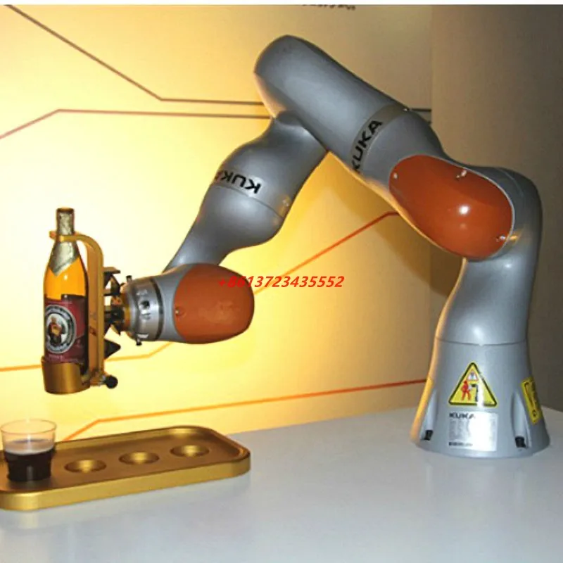 HOT 1:6 Kuka Lbr Iiwa Industrial Robot Mechanical Arm Model Teaching Aid Teaching 3D Model