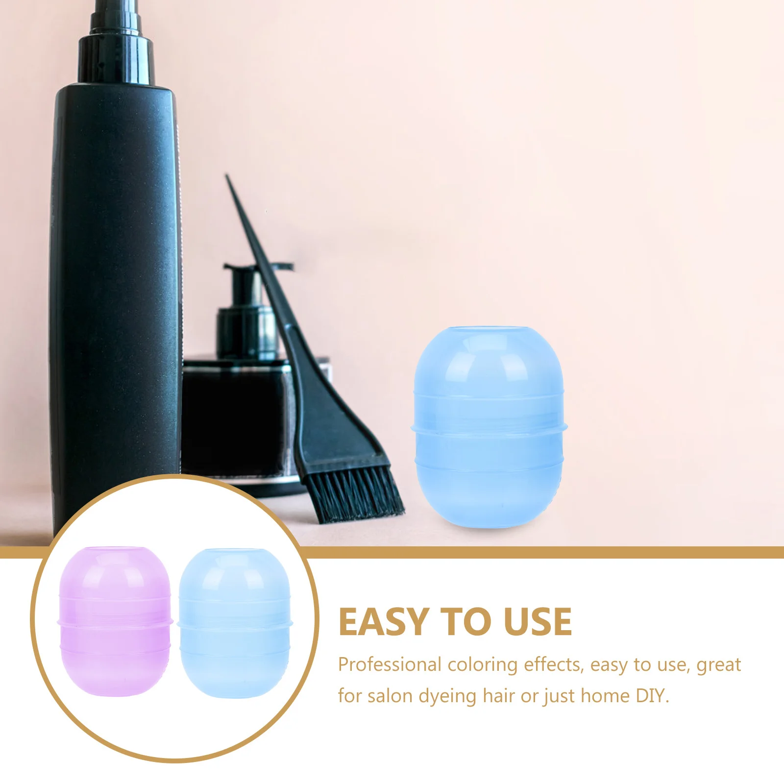

2 шт., чашка для окраски со шкалой, шейкер для смешивания краски для волос для салона, домашнего использования, инструмент для тонировки краски для волос, прочная чашка для смешивания из полипропилена