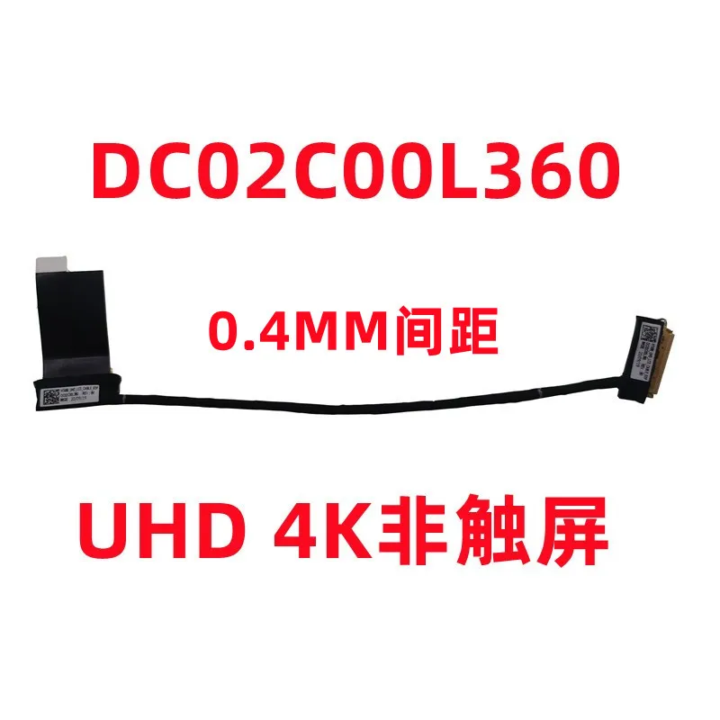 Applicable for Lenovo T14 P14s Gen 1/2 4K 0.4 screen cable Screen cable DC02C00L360 5C10Z23933