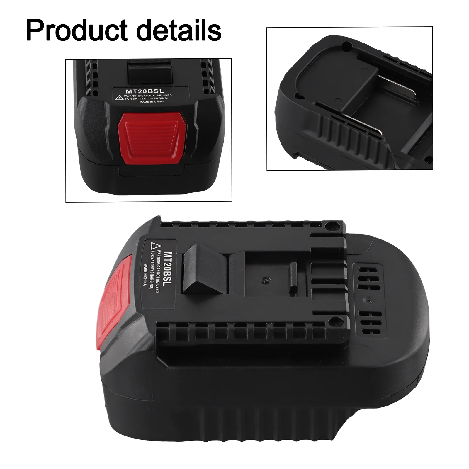Adapter MT20BSL Compatible for Bosch 18V-20 Li-ion Tools Converting for Makita 18V Li-ion Batteries Be Use for Bosch 18V Battery