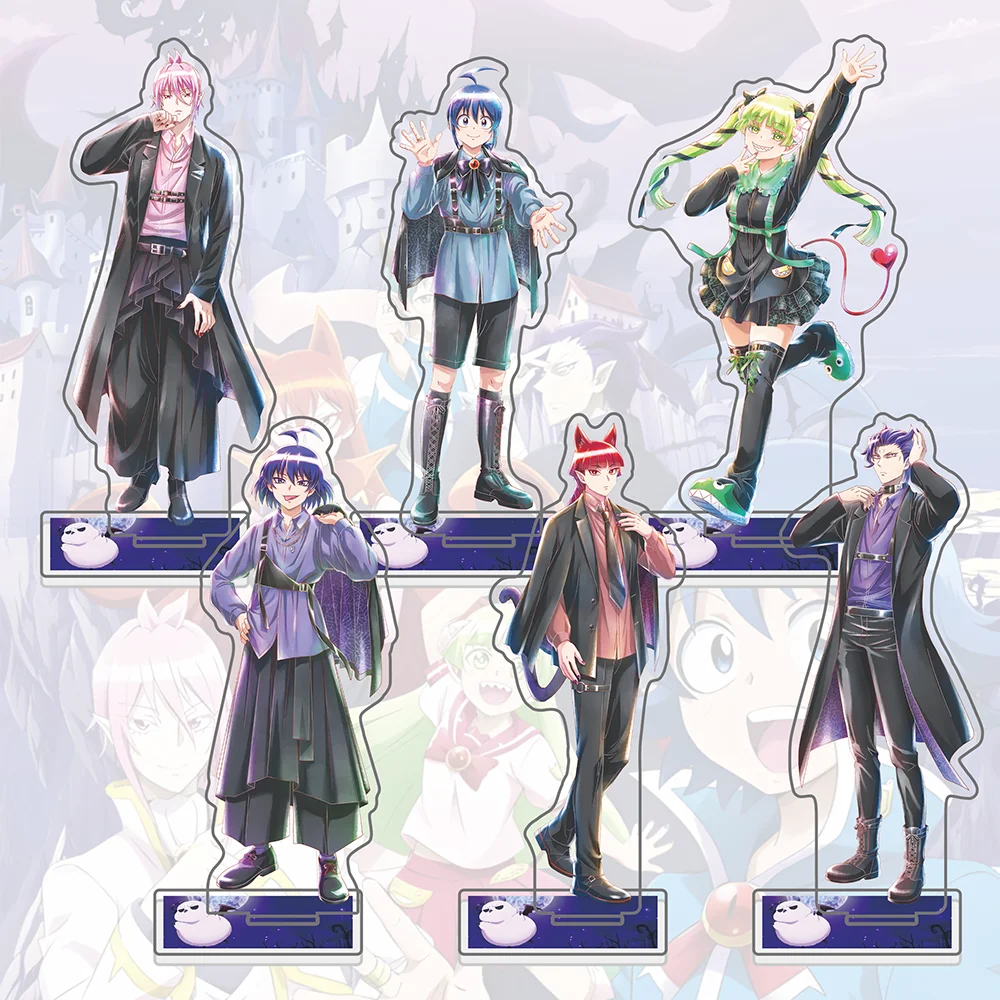 Anime Welcome to Demon School! Iruma-kun Acrylic Stand Figure Suzuki Iruma Alice Clara Action Keychain Model Desk Decor Gift