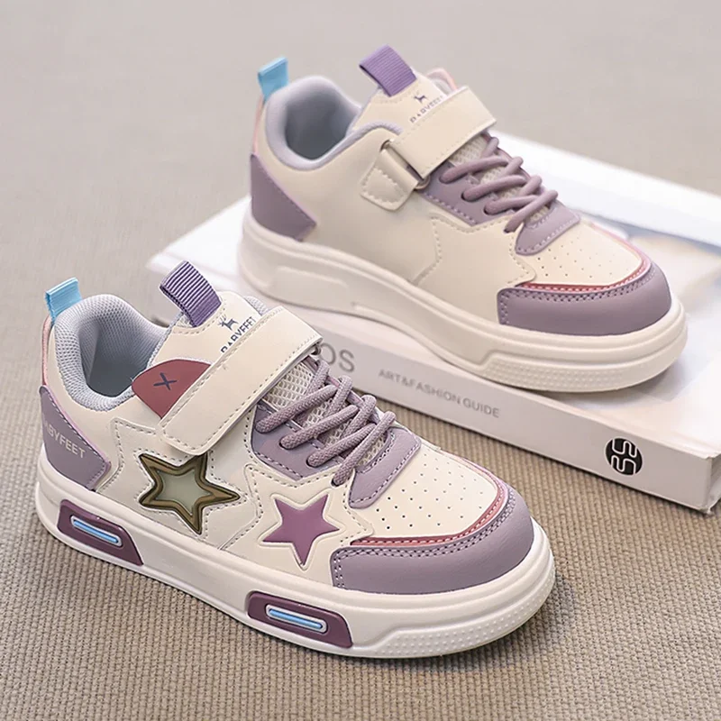 

Autumn Spring Breathable Shoes Children Trend Kids Children Teenager Girl's Sneakers Anti Slippery Kids Shoes Running Shoes