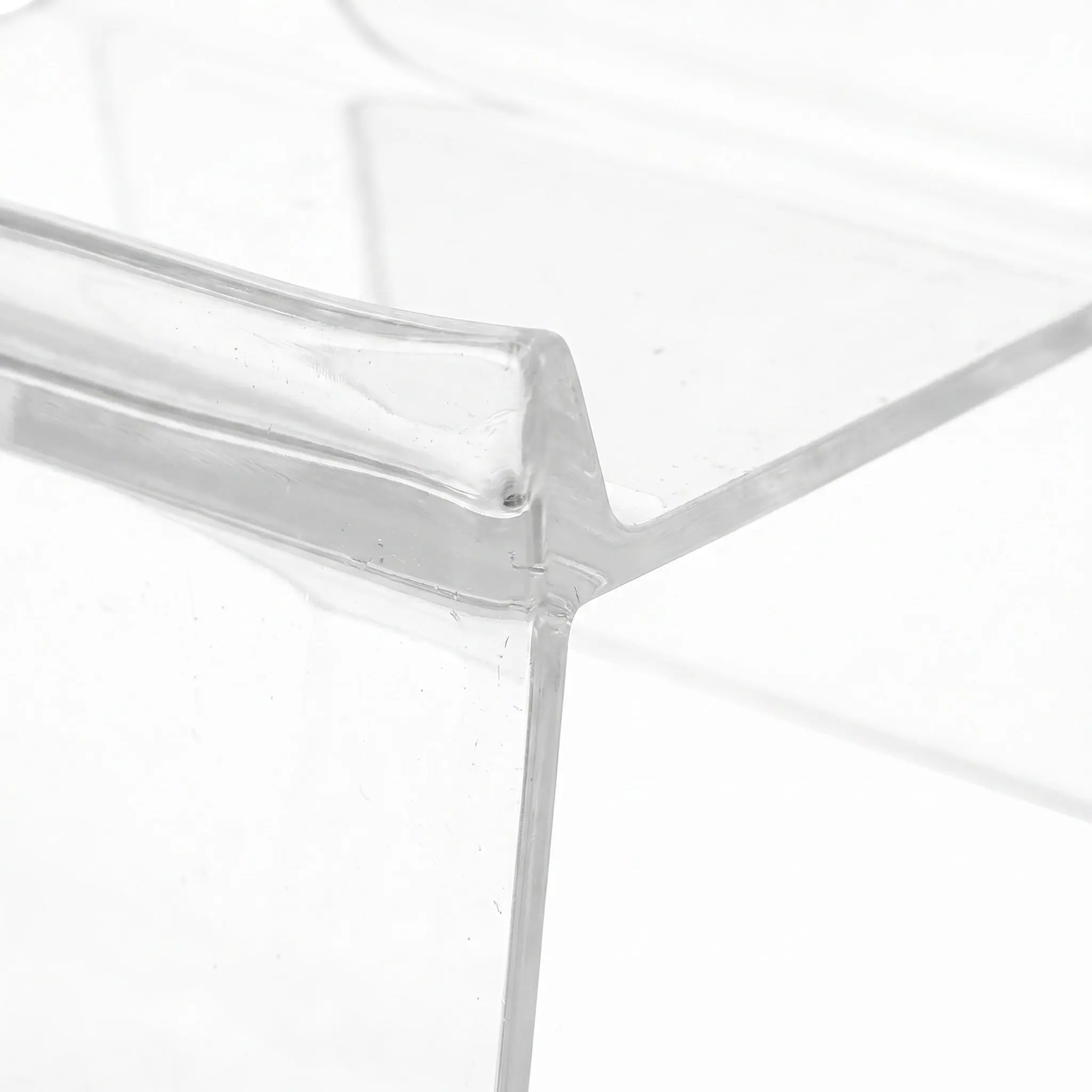 Multi-Tier Transparent PP Wallet Display Stand for Wallets Clutches Purses Perfume Cupcakes Book Dividers Risers Display Stands