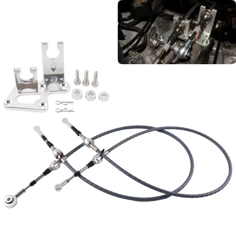

Swap Trans Shifter Cable Bracket Shift Linkage KitFor Honda Civic RSX K20 K24 K Series Car Accessories