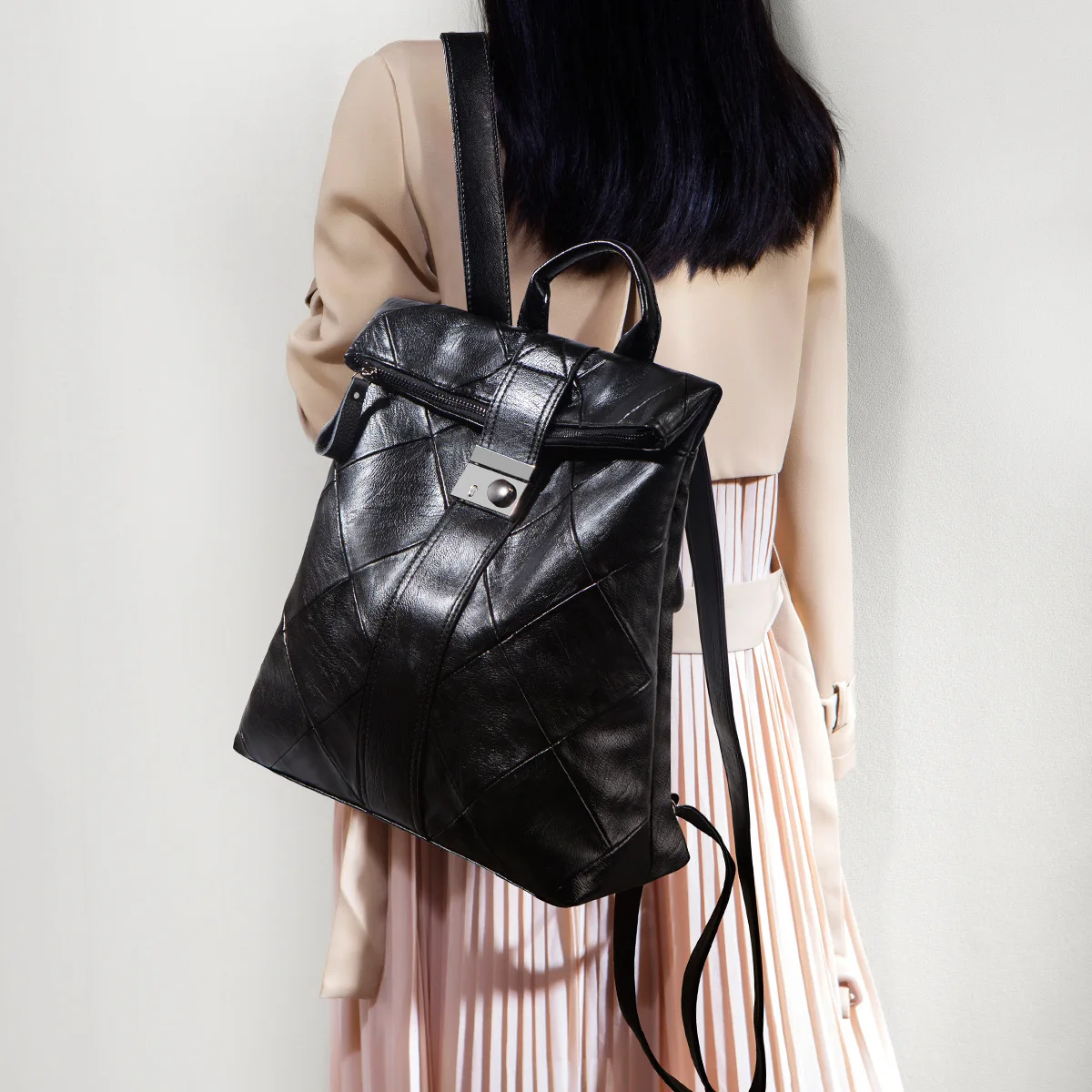 

New Diaper Bags Large Capacity Anti-theft Women's Backpack High-end Versatile Lightweight Travel Backpack