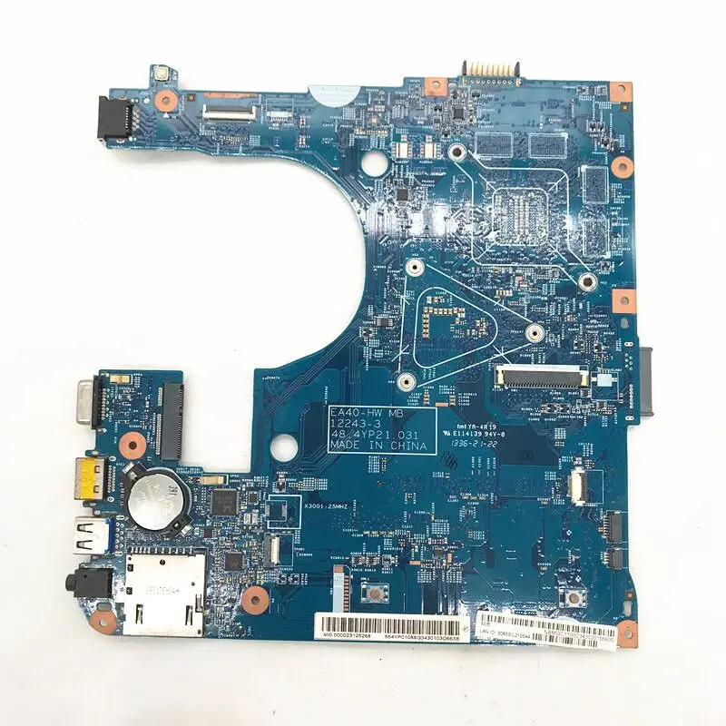 Imagem -02 - Placa-mãe para Laptop Acer 100 Completo Testado ok Placa-mãe para Acer E1432 E1-432p E1-472 E1-472p 48.4yp21.031 122433 Sr1du 2955u
