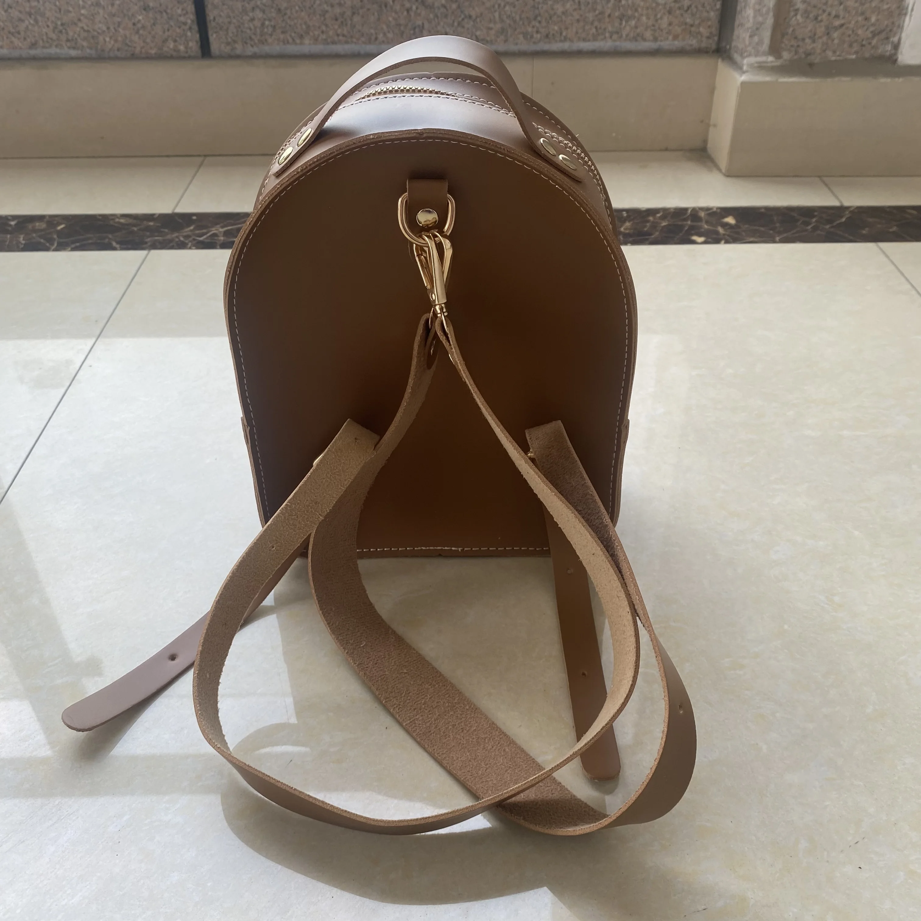 Tas ransel anak-anak, ransel PU mode anak-anak, nama trendi warna Solid anak laki-laki dan perempuan, tas ransel Mini Retro