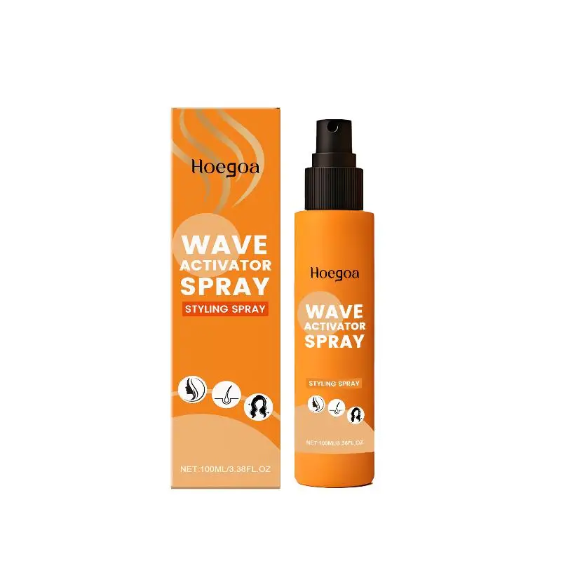 Leave In Hair Spray Moisturizing Frizz Control Lightweight Curl Defining  Ginger Root Heat Protection No Rinse Spray