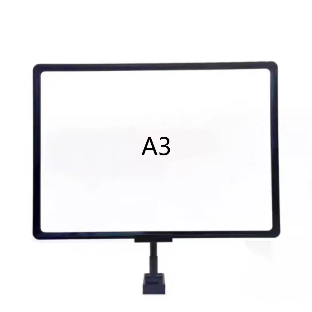 

1Pc A3 Service Equipment Store Supplies Magnet Price Board Supermarket Poster Frame Stand