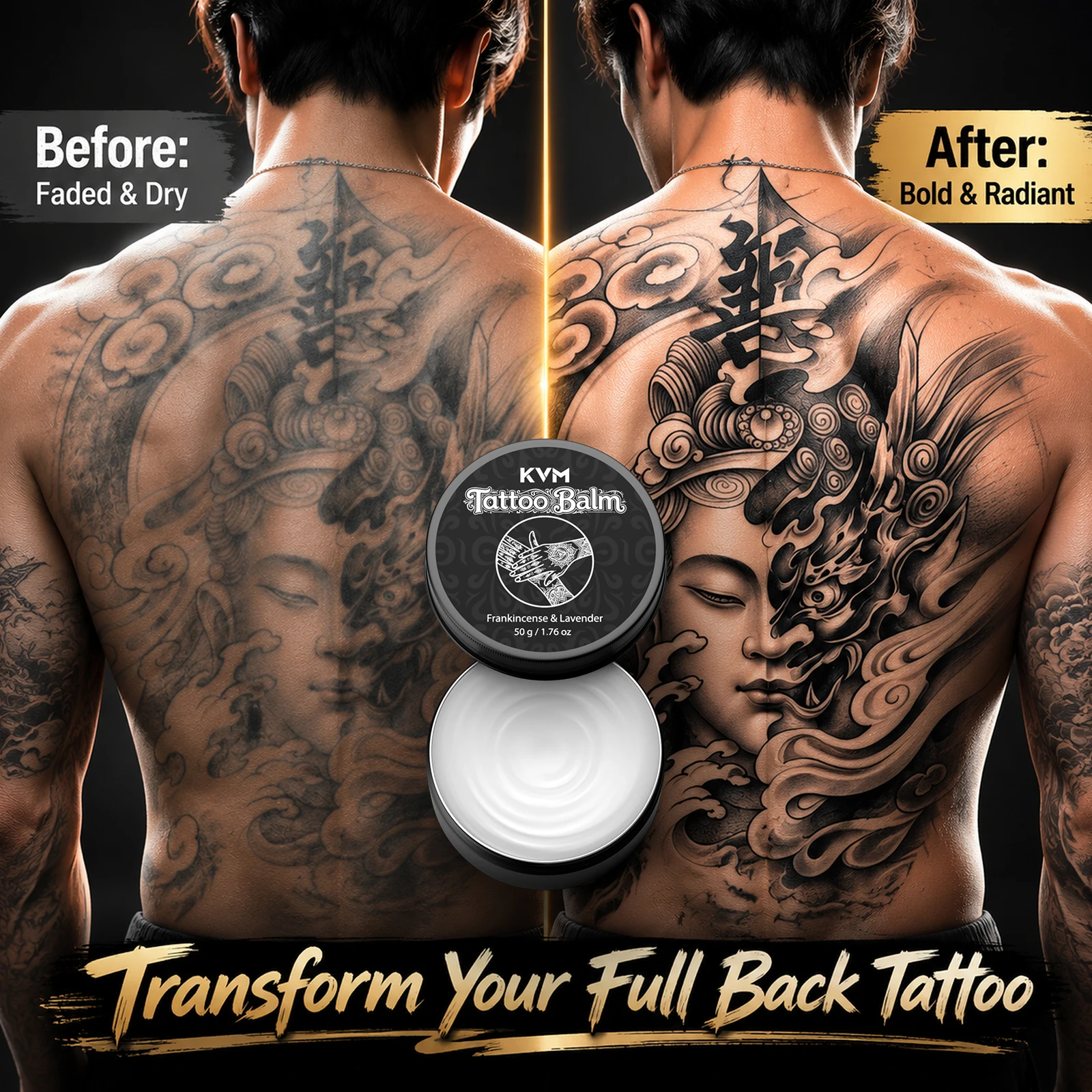 KVM Tattoo Balm Frankincense L - Healing Wellness recension och pris