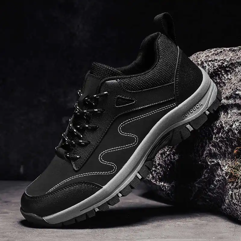 Botas de vestir marrones superligeras térmicas, zapatos de vestir para correr para hombres, zapatillas deportivas en ofertas, deporte de bajo costo, nuevo estilo