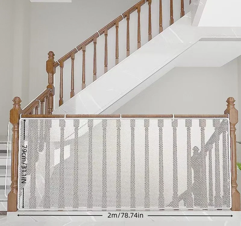 1PC Safety Netting Durable Stairs Safety Net Home Balcony Window Staircase Protection Cat Dog Pet Safe Fence Net