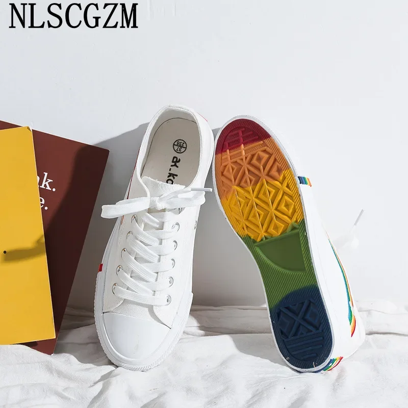 Woman Vulcanize Shoes Brand Canvas Shoes Women Summer Shoes Women Platform Sneakers Ladies Flats Zapatos Casuales De Mujer 2024