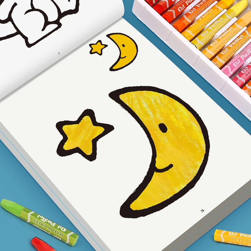 

32 Pages Children's Fun Coloring Book with Different Themes Coloring Drawing Book Early Learning of Painting Books