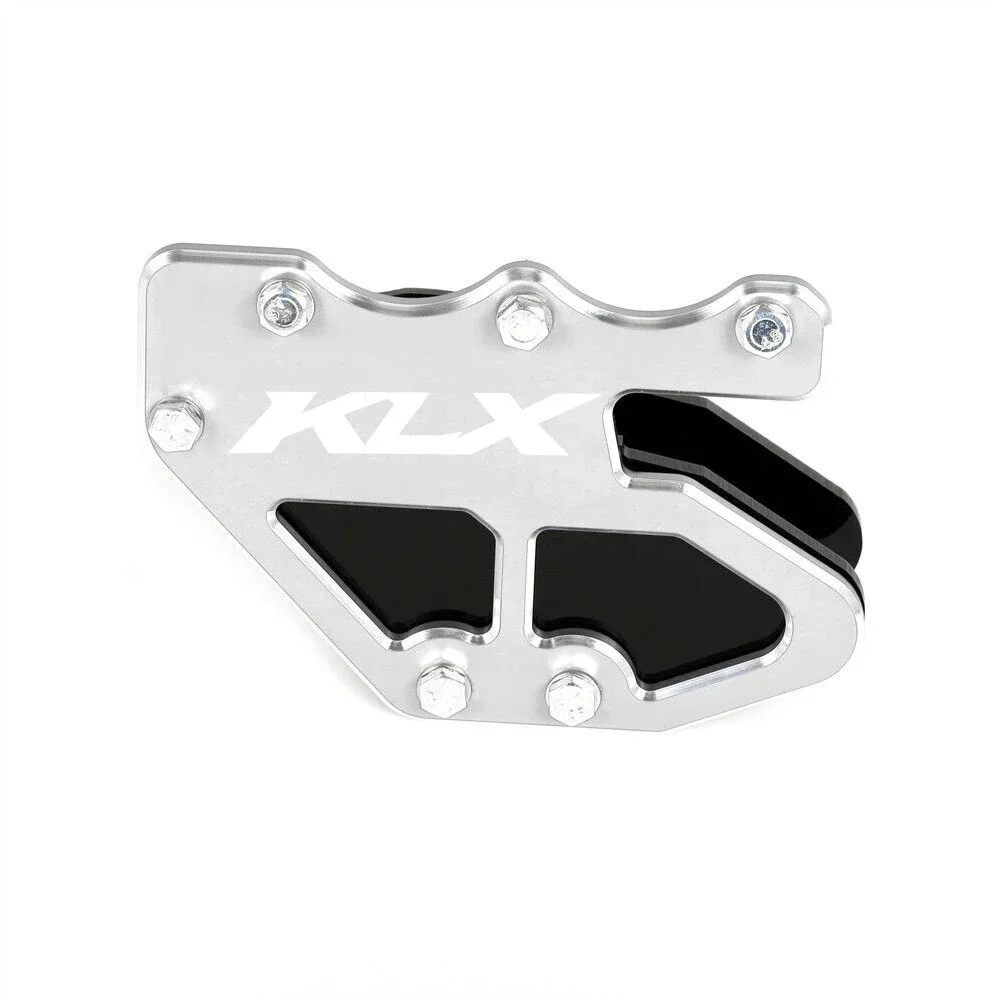 KLX LOGO CNC sotto la copertura della protezione della guida della catena per KAWASAKI KLX 300 300R 300SM 1997-2007 2020-2023