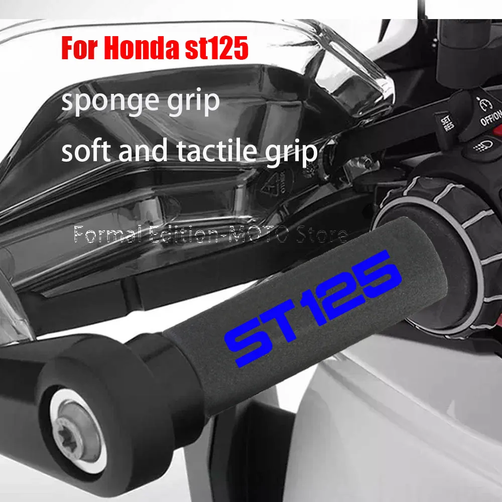 

For Honda st125 Motorcycle Grip Cover Shockproof Handlebar Grip Sponge Cover Safety Materials Motorcycle Sponge Grip