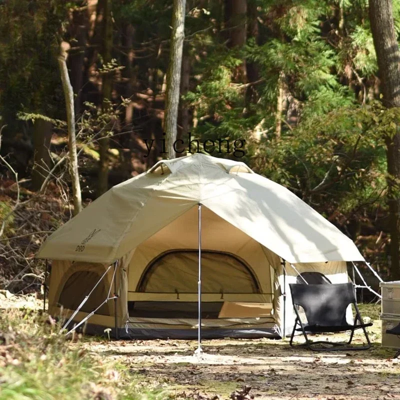 Outdoor Mushroom Tent Fully Automatic Quick Open Portable Folding Camping Gearn2-N10
