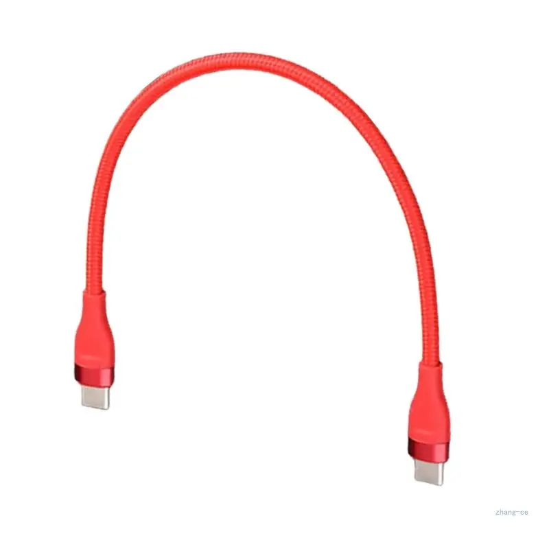 M5TD 66W USB C Short Cable 25CM for Fast Charging and Data Transfer 480Mbps