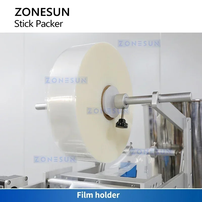 ZONESUN Liquid Filling Sachet Packaging and Sealing Machine with Ketchup Pasta Sauce Packet Mixing Heating Coding ZS-FS240LS