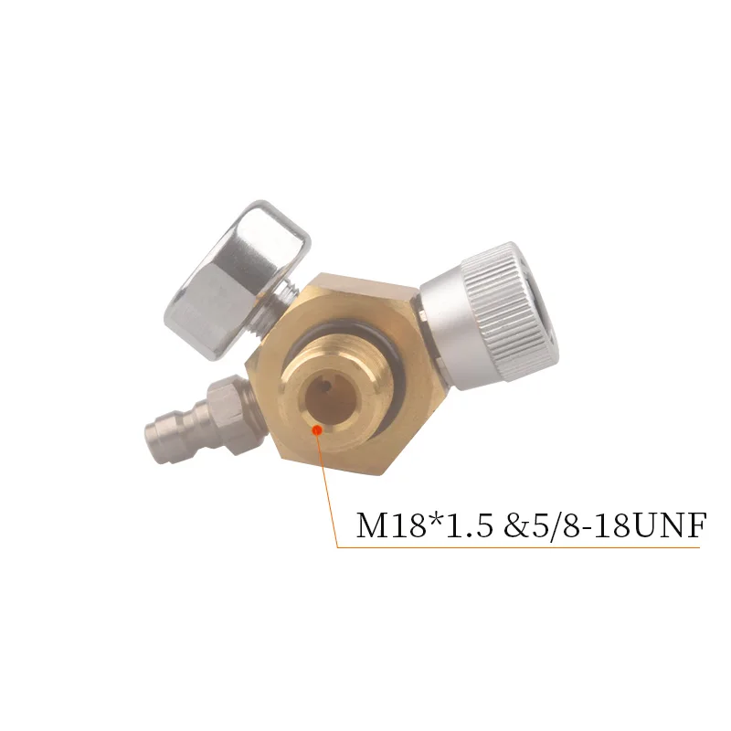 Imagem -04 - Hpa Gás Cilindro Recarga Adaptador de Enchimento On-off Válvula Conector do Tanque de ar Aquário de Mergulho Acessórios Macios Co2