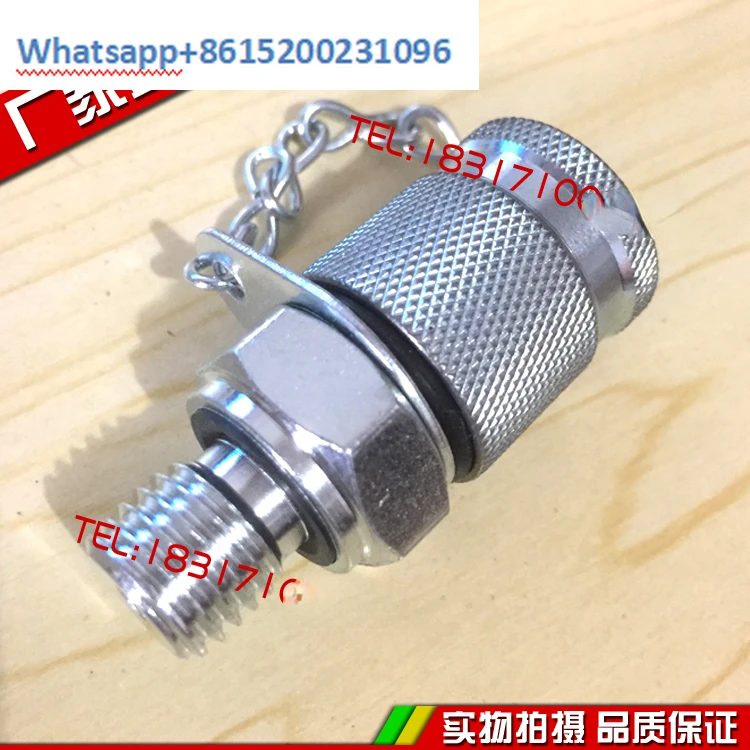 

2PCS Pressure measuring joint hydraulic testing high-pressure hose joint PPT PT-3/6/7/9/11 M14 * 1.5 G1/4