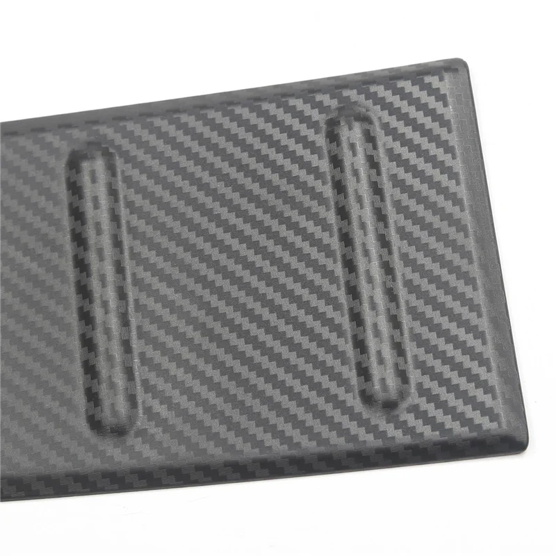 

Precision For Tesla Model X 2022 2023 Rear Trunk Sill Bar Protector Cover Modelx Anti-Scratch Guard Carbon Fiber Pattern Replace