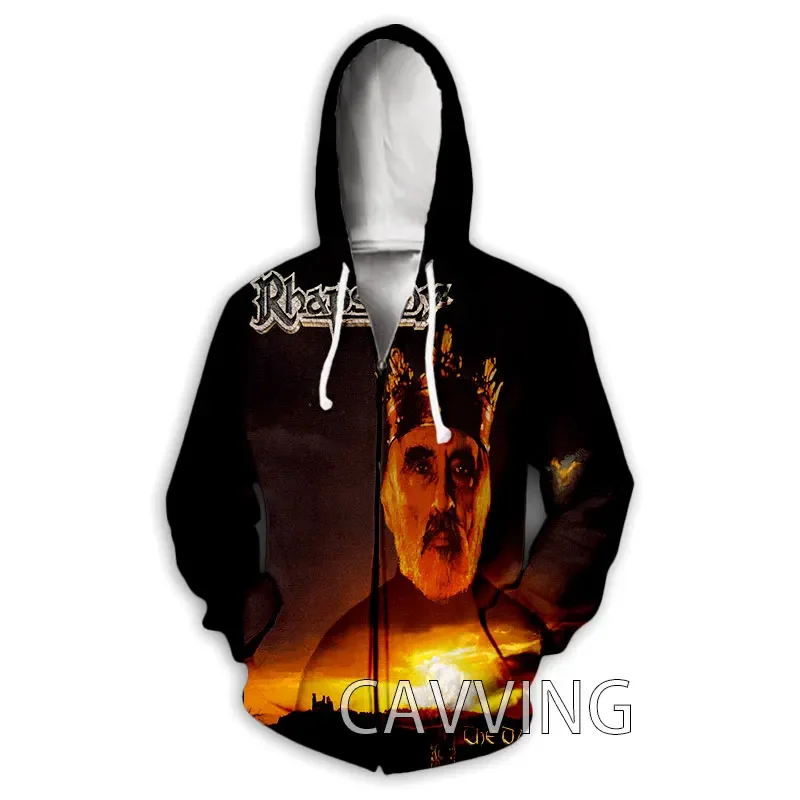 Nieuwe Mode 3d Print Rapsodie Van Vuurband Rits Hoodies Met Ritssluiting Capuchon Sweatshirts Harajuku Hoodies Hiphop Sweatshirts J02