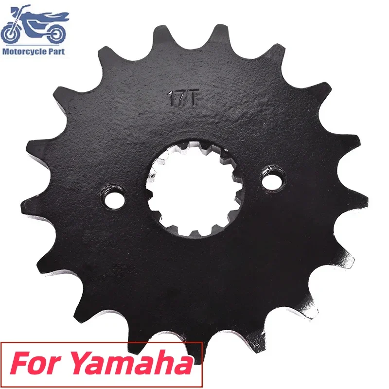 Pinhão Dianteiro de Liga Leve 530 17T para Motocicletas Yamaha RD350 A B 1974-1976, TX500 TX 500 A, XS500 A B D, Roda de Liga Leve 1978-1980, RD 350, XS 500