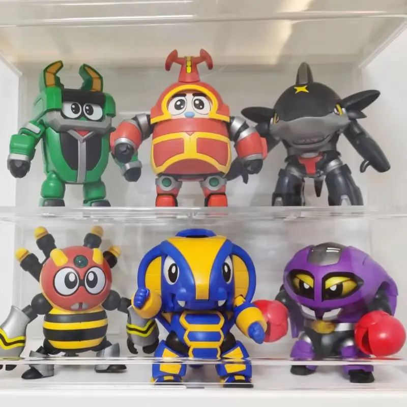 

Orange Cat Industry QOSMOS Kabutack SPYDON SHARKLER Аниме Сборная модель Комплект Акула Чили Паук Детектив 10 СМ Собранная модель