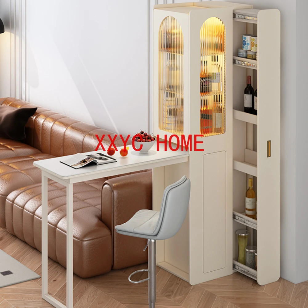 

Living Room Sofa Edge Hallway Small Bar Table Foldable Wall Home