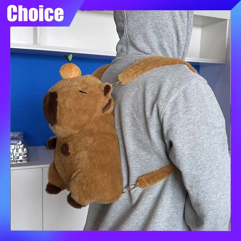

Kapibala Kids Backpack Cartoon Cute Animal Dolphin Doll Children'S Backpack Casual Fashion Trendy Outdoor Boy Girl Bag Gift