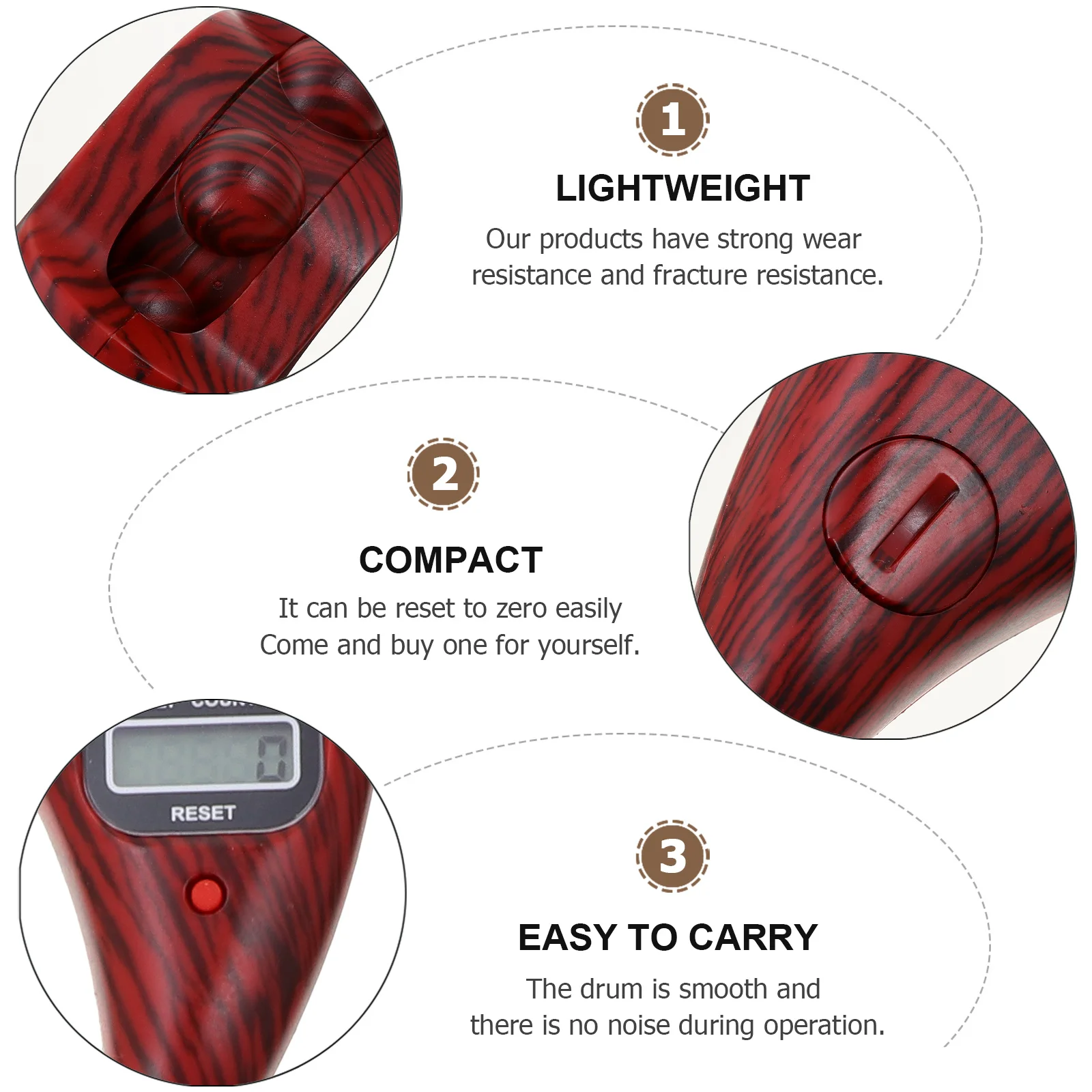 

Portable Digital Buddhist Counter Mini Beads Tally Machine for Prayer Meditation Sessions Lightweight Break Resistant Affordable